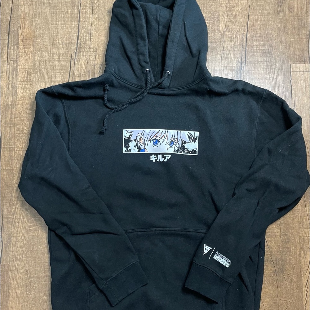 Hypland x HunterxHunter Killua eyes sweatshirt